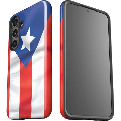 Puerto Rico Flag Galaxy S24 Impact Case